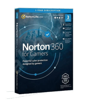 Norton 360 for Gamers – 1-Year / 3-Devices – Global